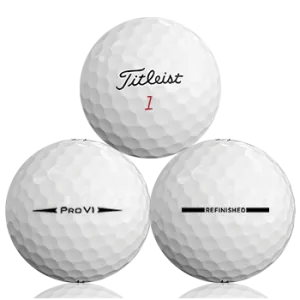 Custom Titleist Pro V1X 2020 Refinished (Straight Line)