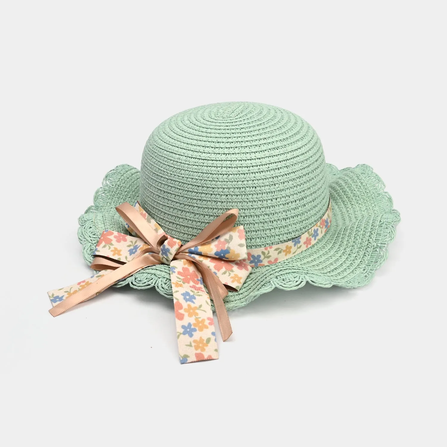 Cute Baby Beach Round Cap/Hat with Elastic | 18M 
