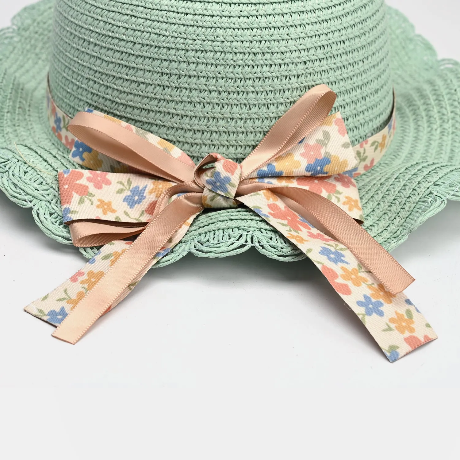 Cute Baby Beach Round Cap/Hat with Elastic | 18M 