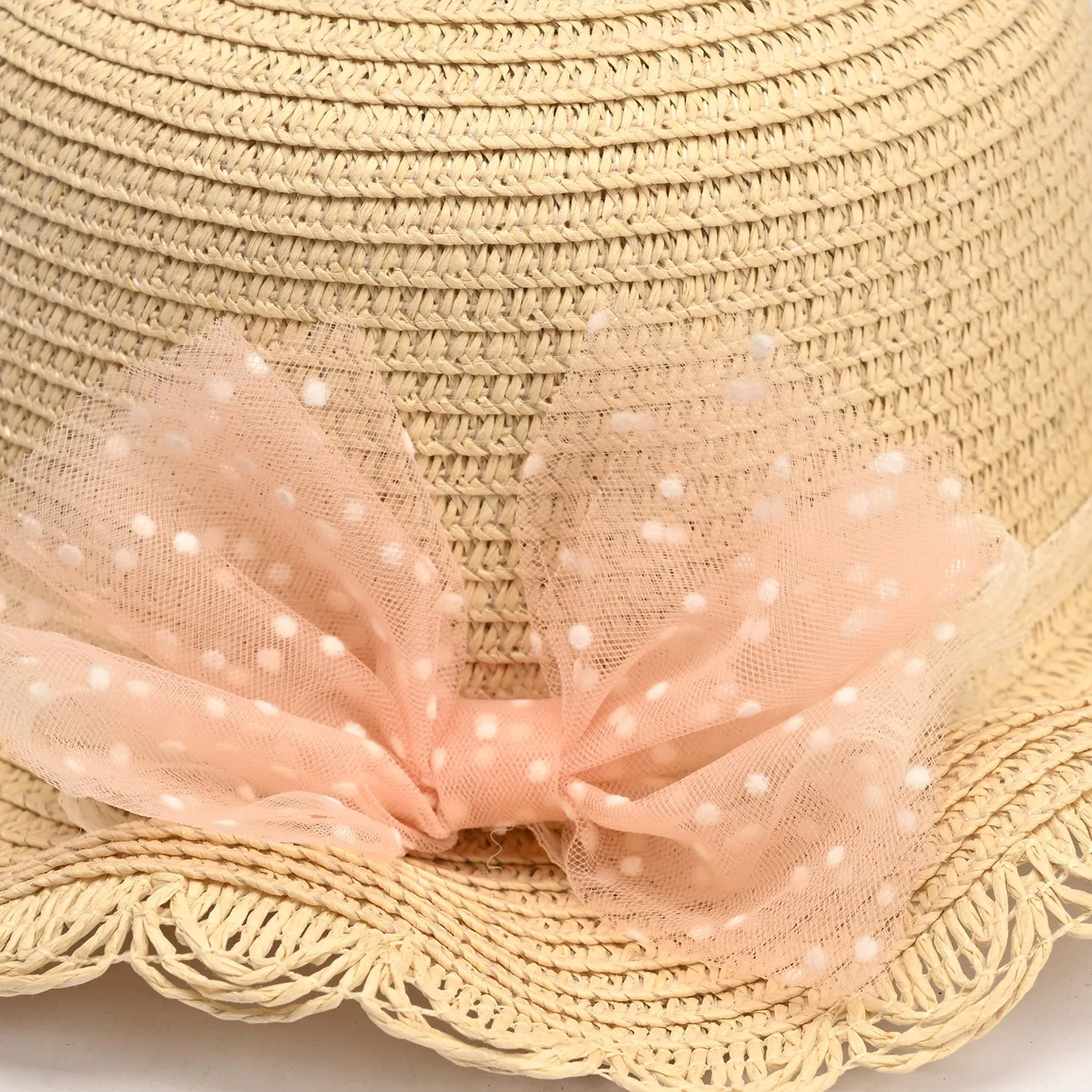Cute Baby Beach Round Cap/Hat with Elastic | 18M 