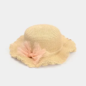 Cute Baby Beach Round Cap/Hat with Elastic | 18M 