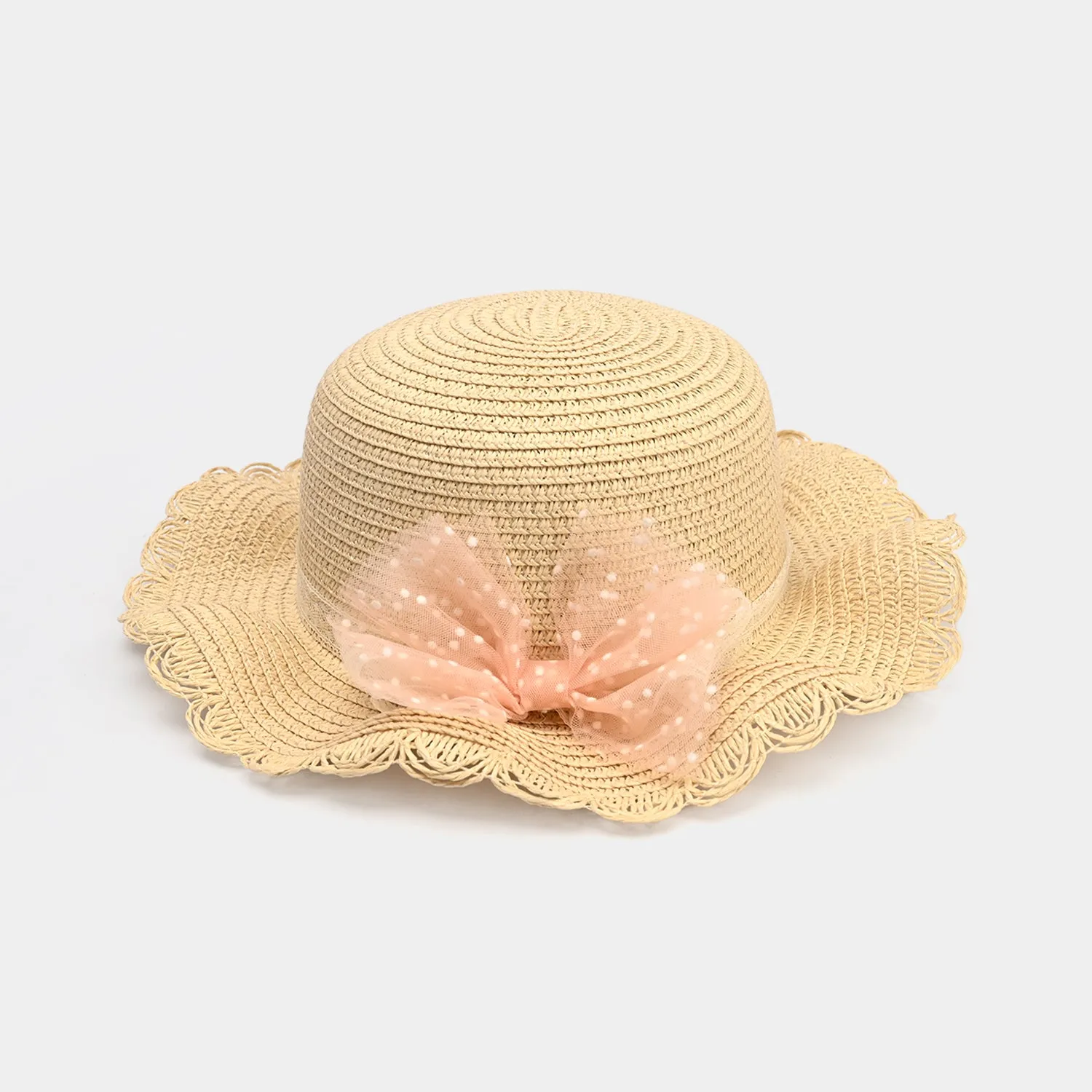 Cute Baby Beach Round Cap/Hat with Elastic | 18M 