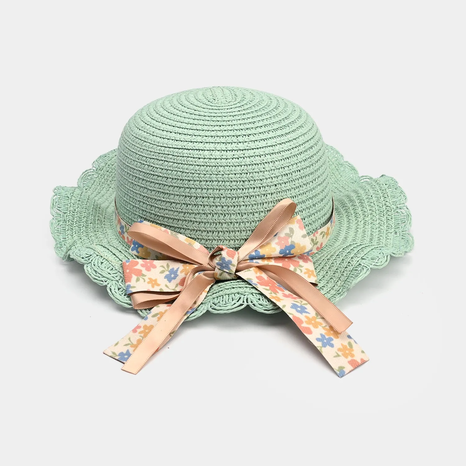 Cute Baby Beach Round Cap/Hat with Elastic | 18M 
