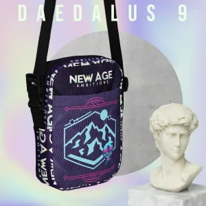 DAEDALUS 9  Vapor-wave 50’s inspired Utility crossbody bag