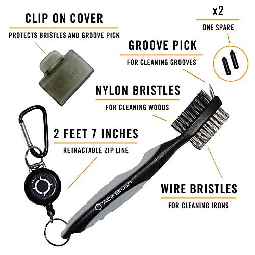 Deluxe Golf Gift Set Gray