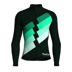 Digital Echo | Dark Green Male Long Sleeves Jersey