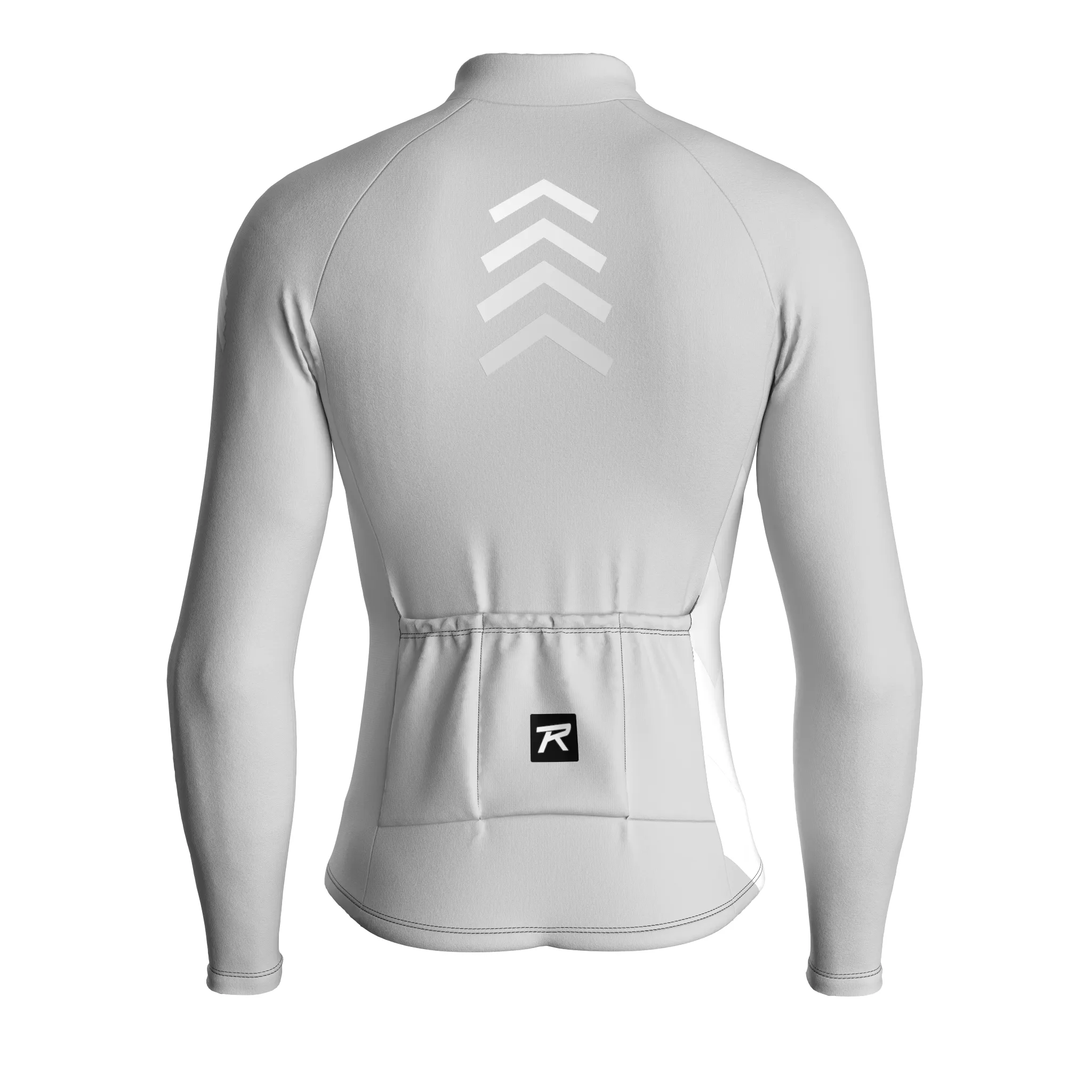 Digital Echo | Light Gray Male Long Sleeves Jersey