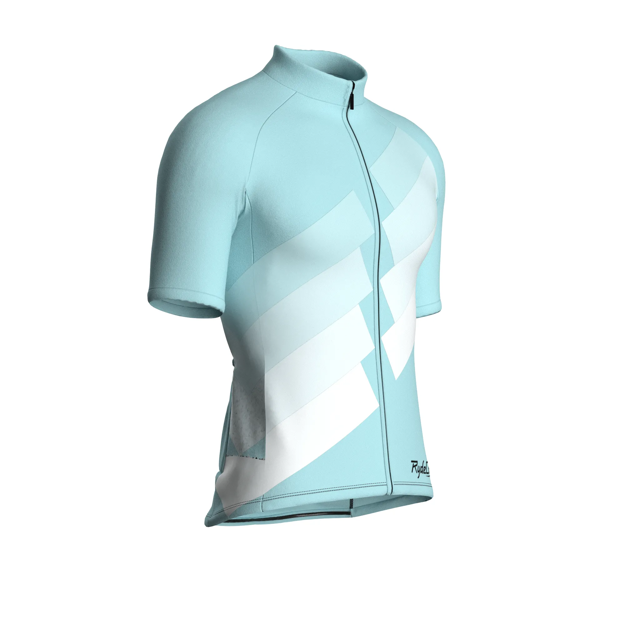 Digital Echo | Powder Blue Male Short Sleeves Jersey