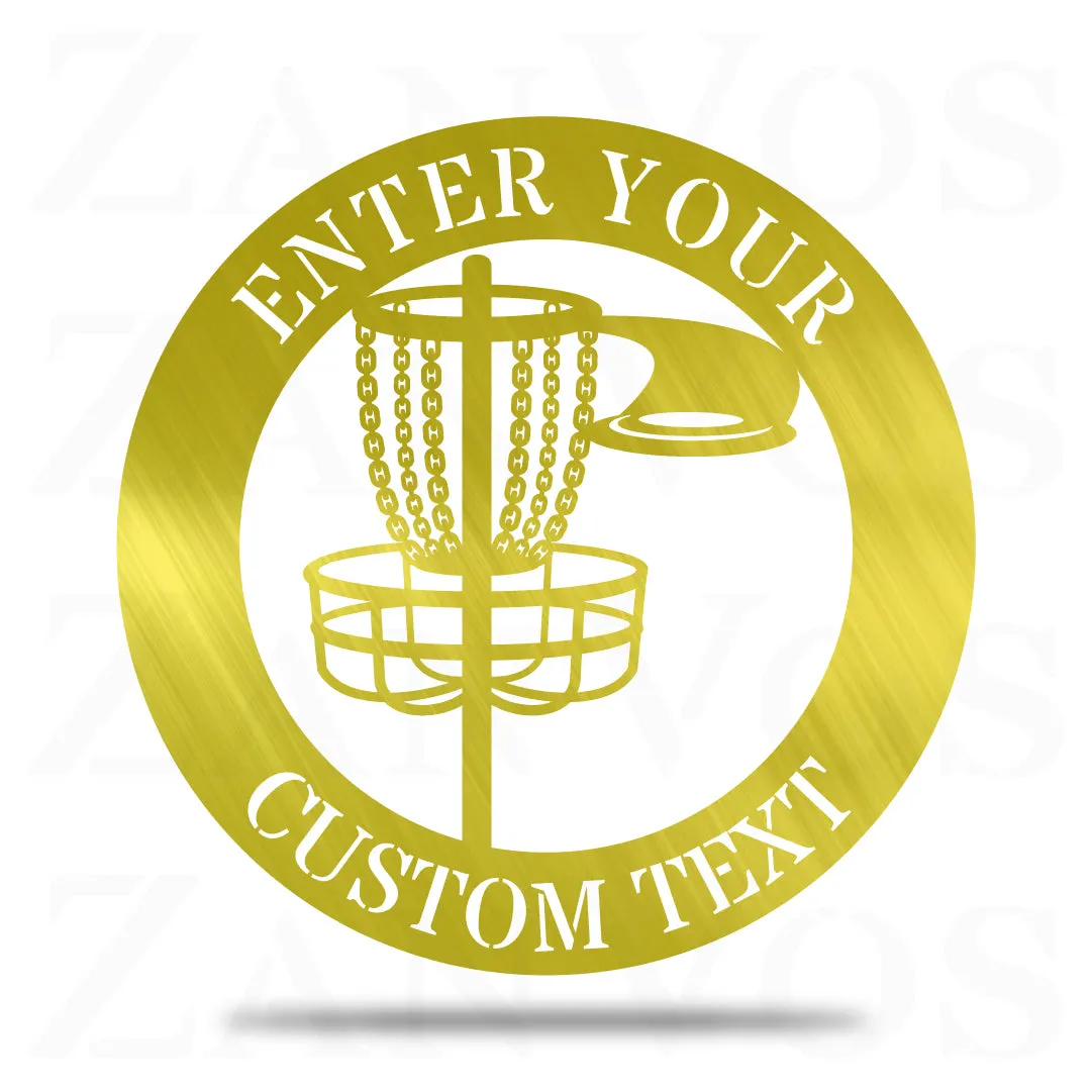 Disc Golf Monogram