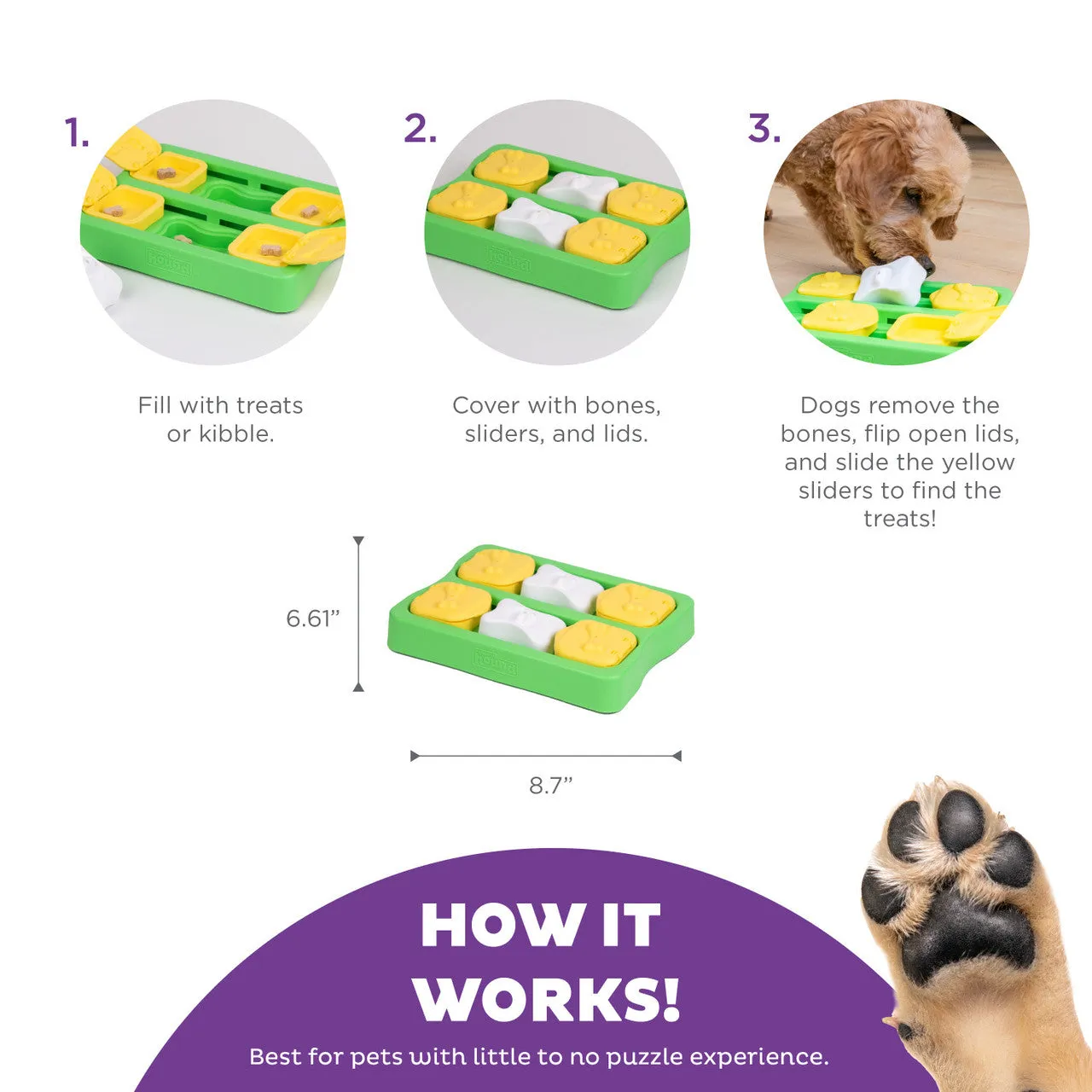 Dog Brick Dog Puzzle Dog Enrichment Toy