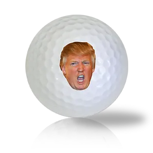 Donald Trump's Face Golf Balls