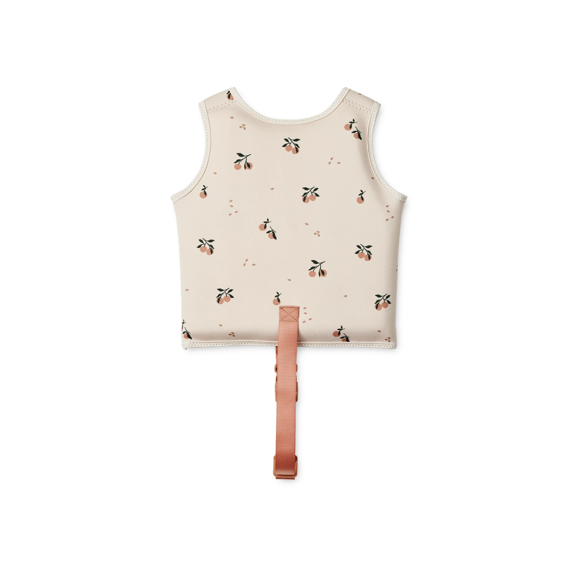 Dove Peach Print Neoprene Swim Vest (Seashell)