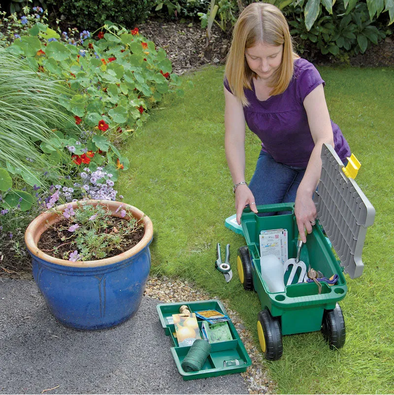 Draper 60852 Gardeners Tool Cart And Seat Dr-60852