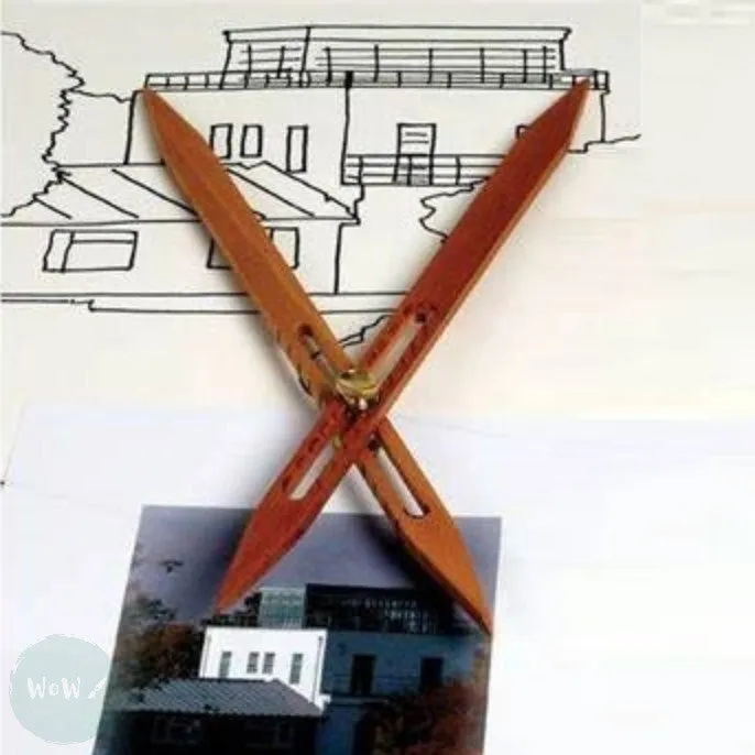 DRAWING ACCESSORY- Wooden Scale Dividers - 325mm long