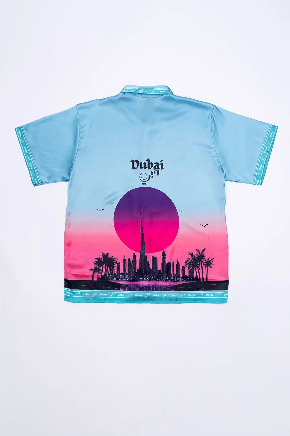 Dubai Skyline Hawaiian Shirt