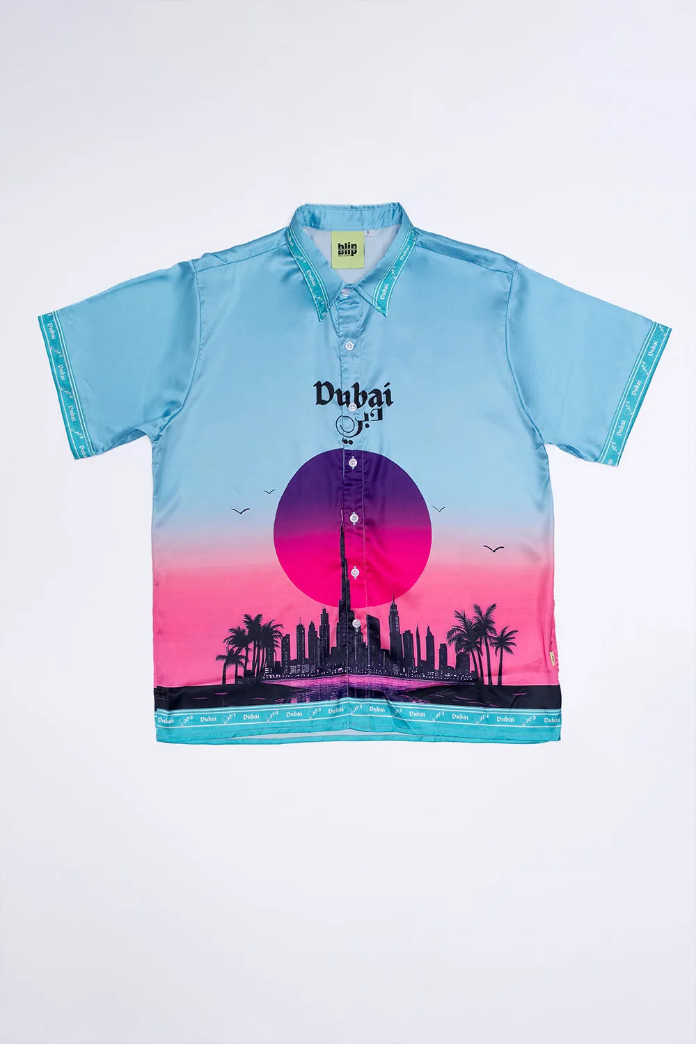 Dubai Skyline Hawaiian Shirt