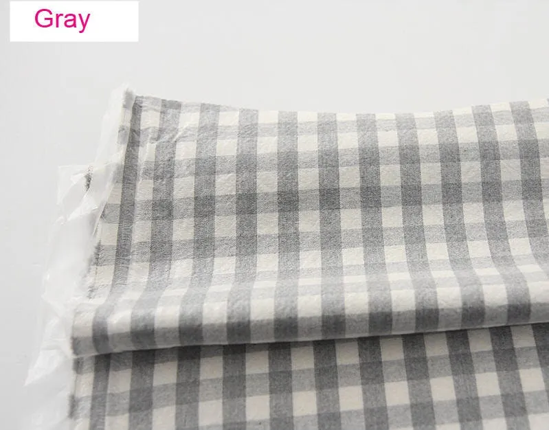 Eco-friendly Laminated Waterproof Fabric, Checker, 59 Inches Wide, 7 Colors, Non-glossy TPU Coating - By the Yard 41194-1