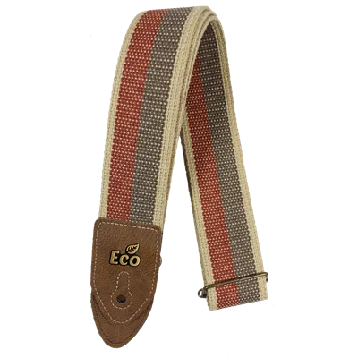 Ecothread Vegan  / Recyclable Thread Guitar Strap