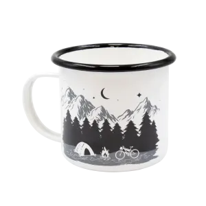 Enamel Bike Packing Mug 350ml