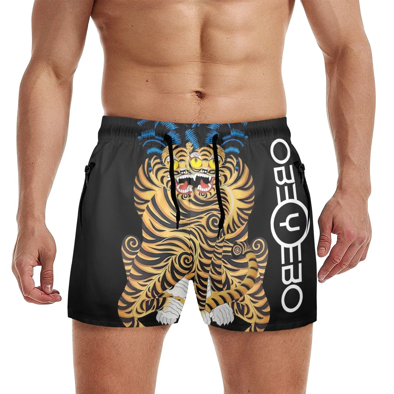Entanglement Men's Beach Shorts