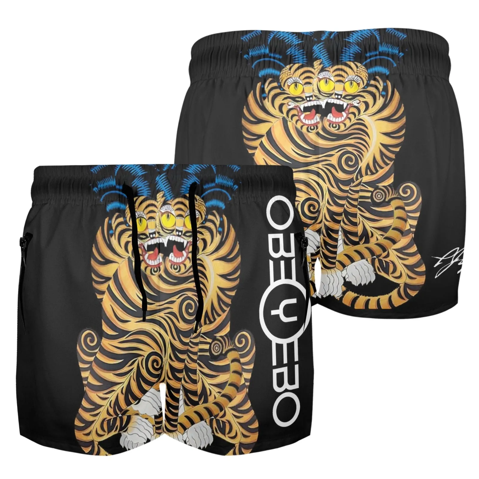 Entanglement Men's Beach Shorts