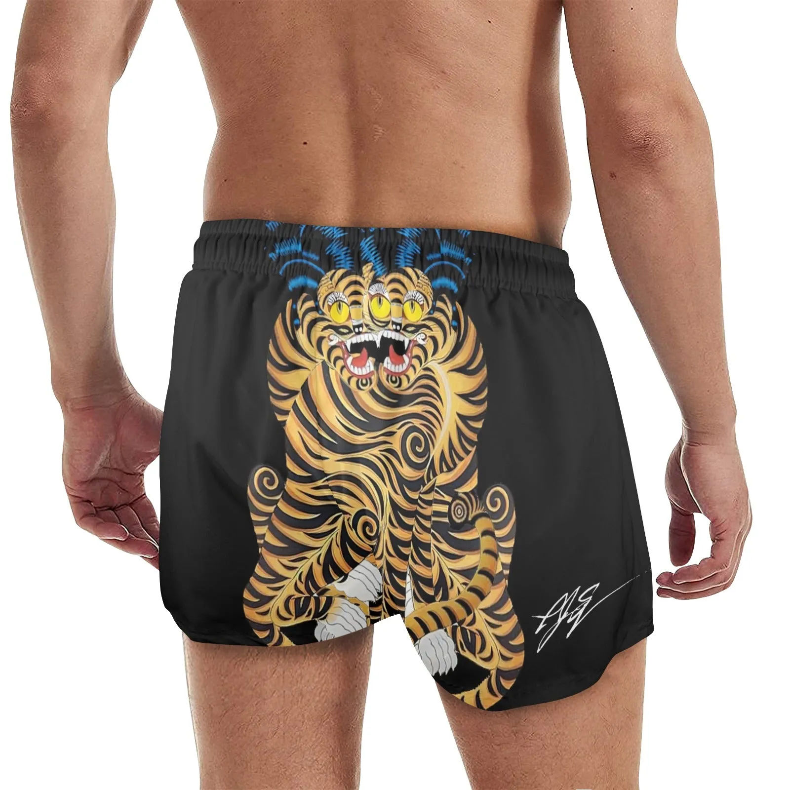 Entanglement Men's Beach Shorts