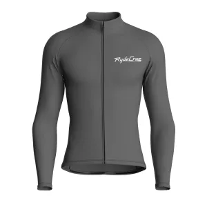 Essential | Ash Gray Male Long Sleeves Jersey