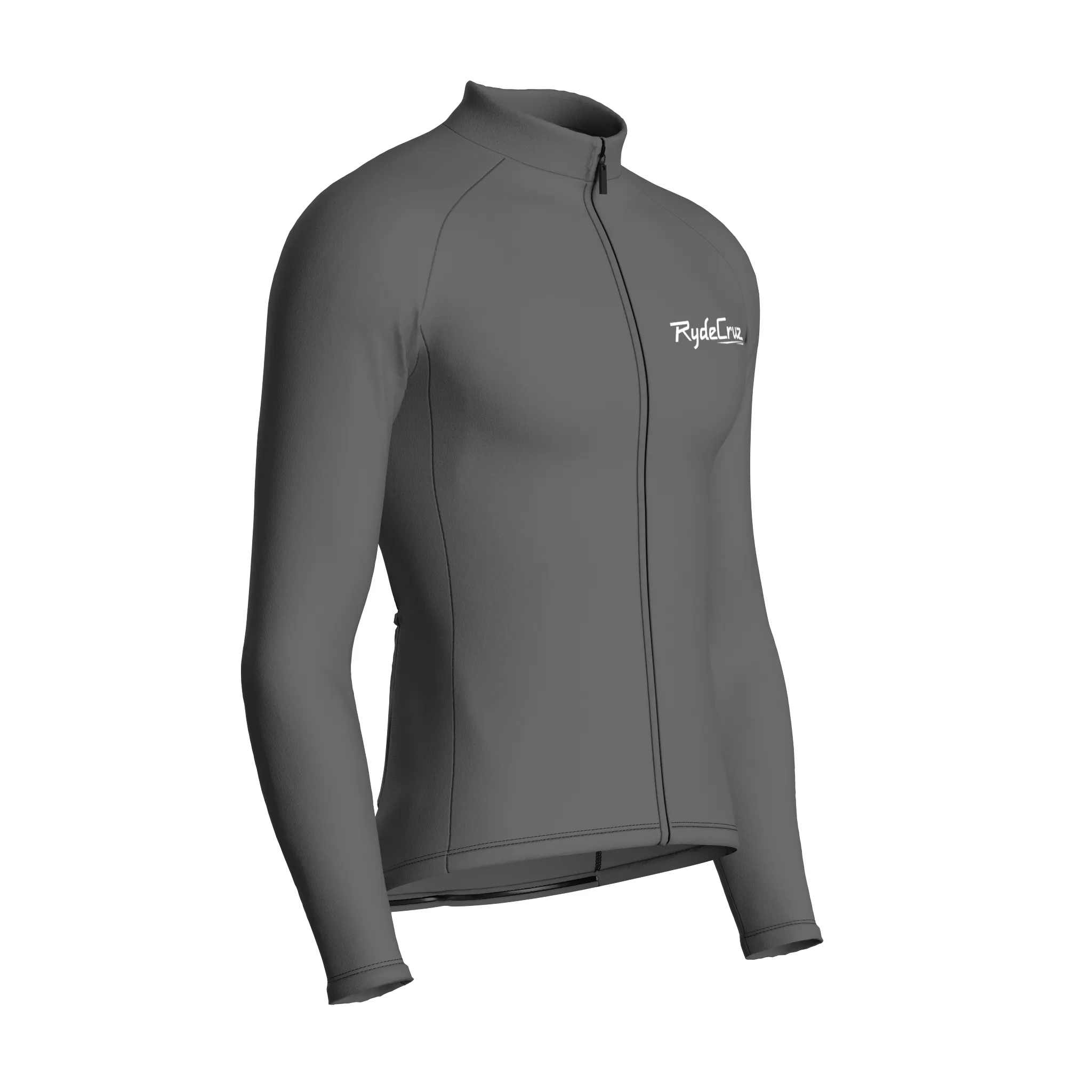 Essential | Ash Gray Male Long Sleeves Jersey