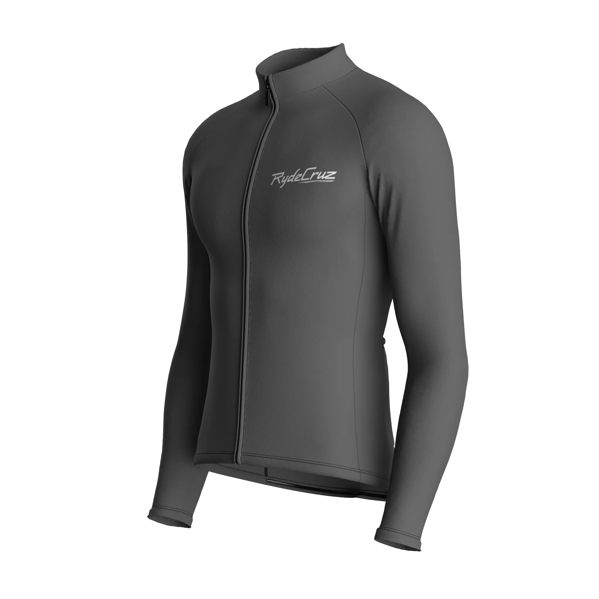 Essential | Ash Gray Male Long Sleeves Jersey