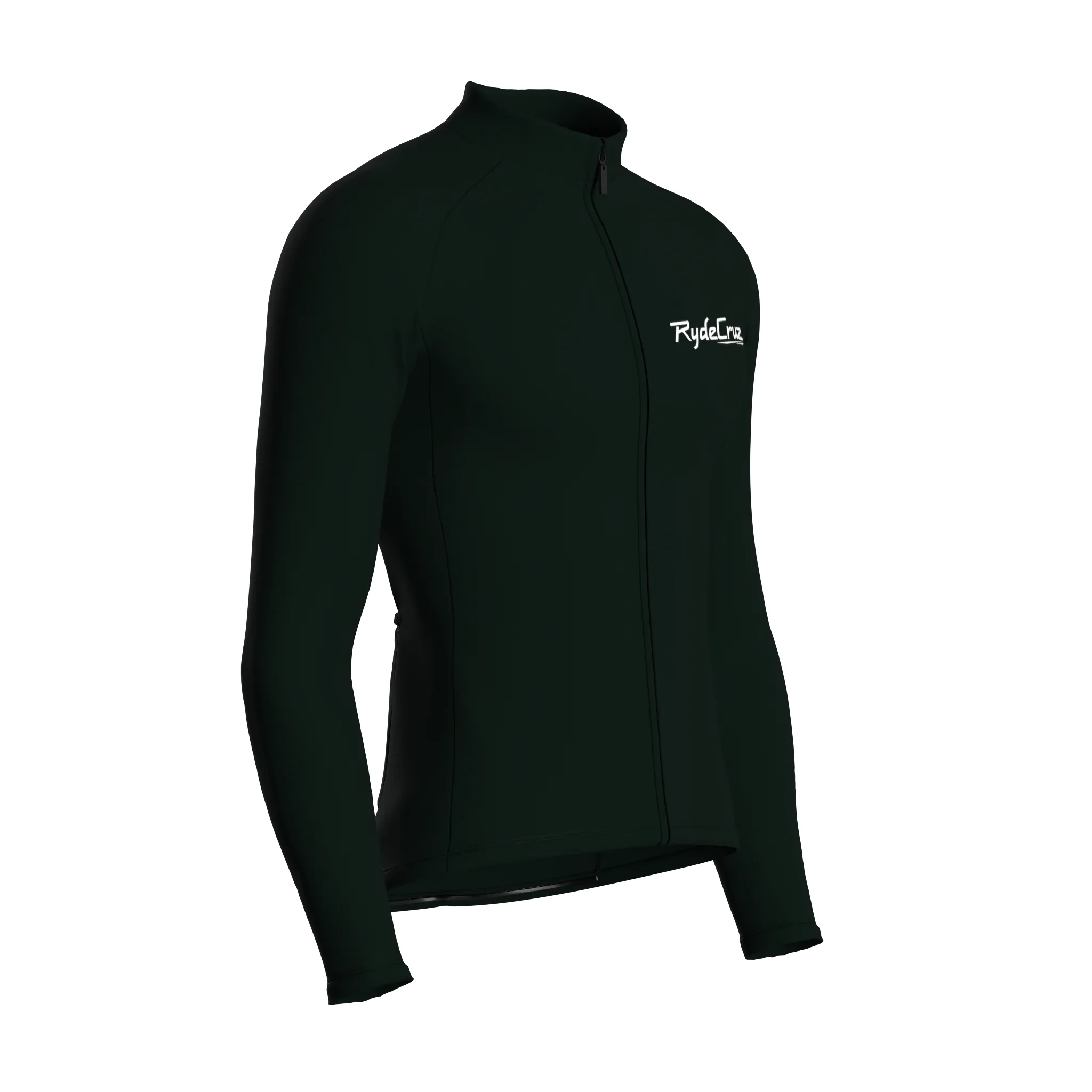 Essential | Dark Green Male Long Sleeves Jersey