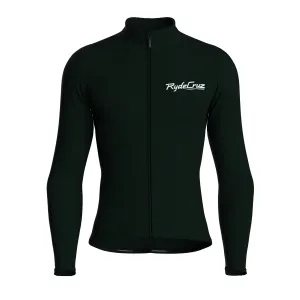 Essential | Dark Green Male Long Sleeves Jersey