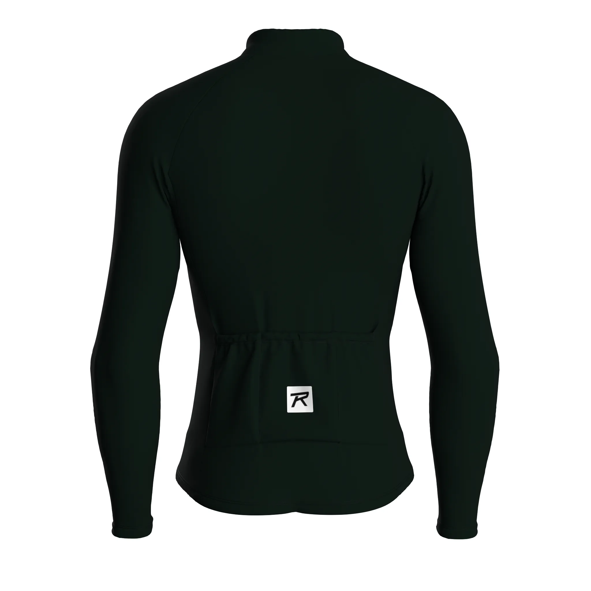 Essential | Dark Green Male Long Sleeves Jersey