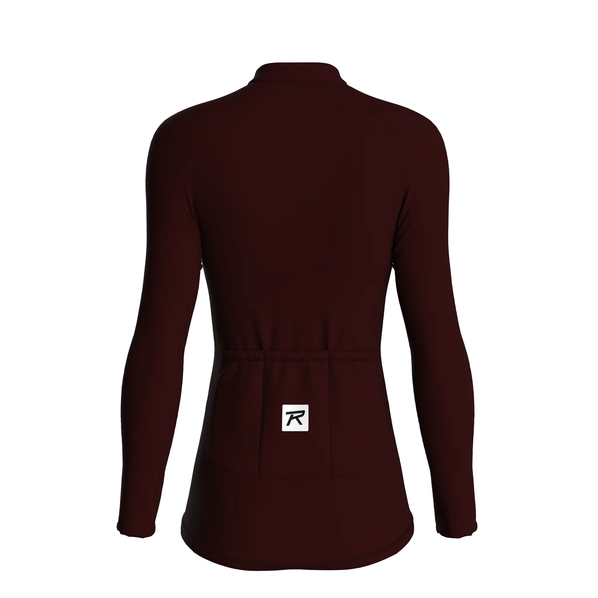 Essential | Dark Red Female Long Sleeves Jersey