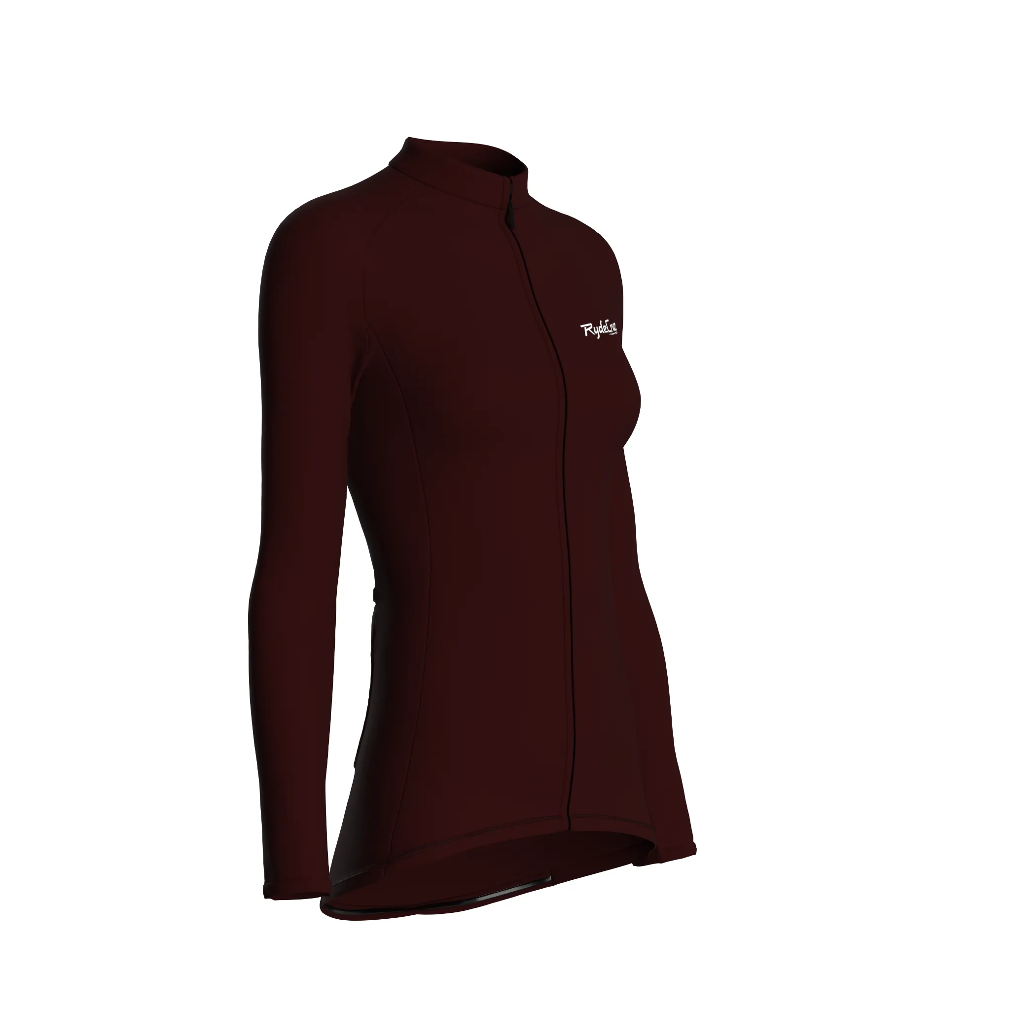 Essential | Dark Red Female Long Sleeves Jersey