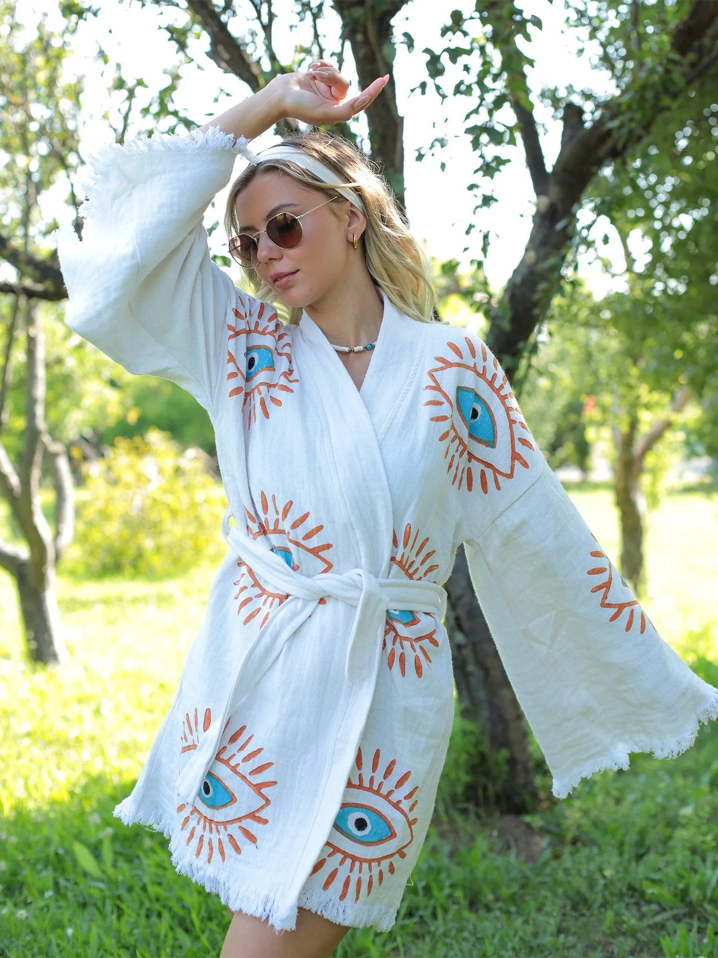 Evil Eye Beach Kimono
