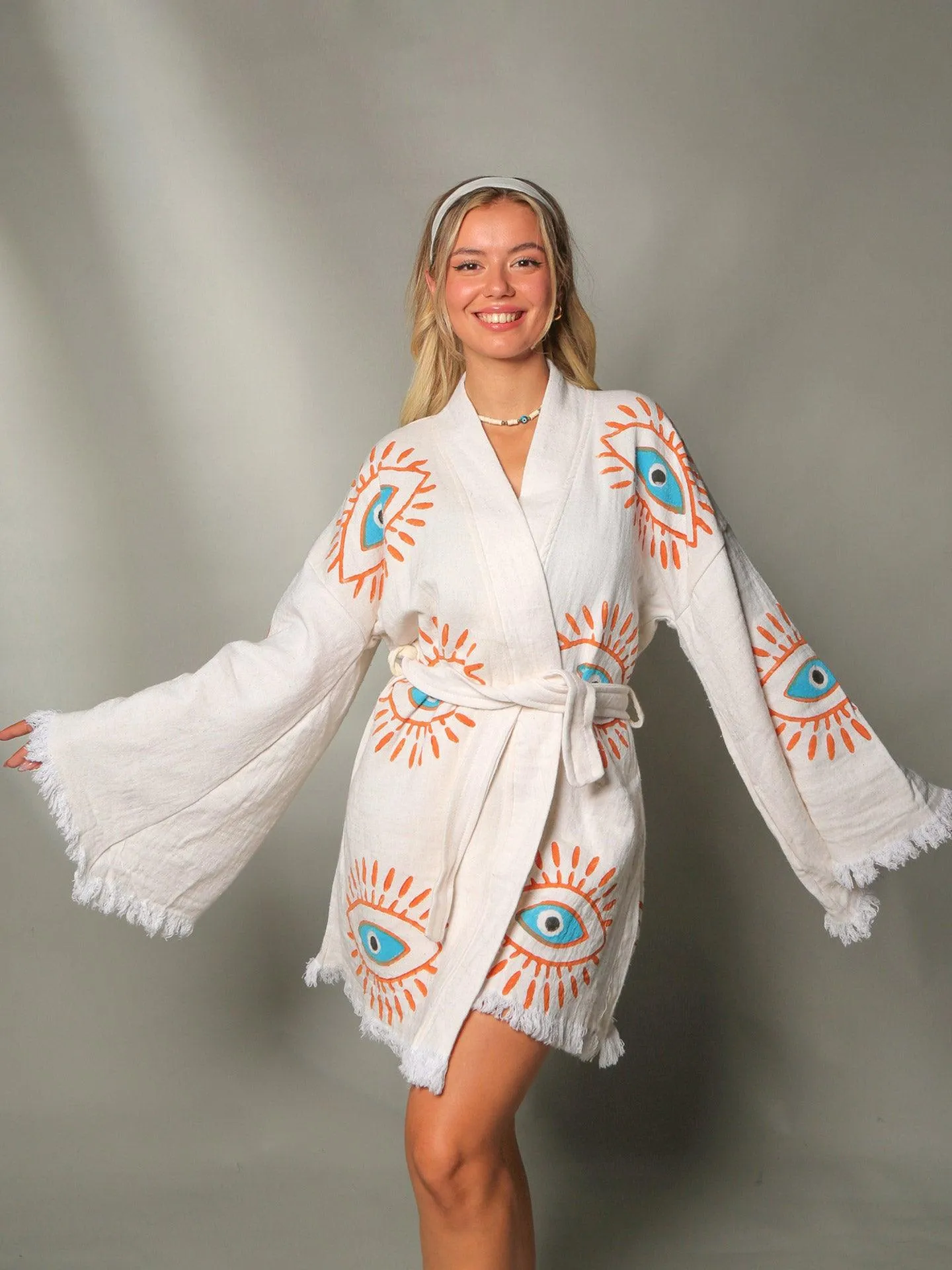Evil Eye Beach Kimono