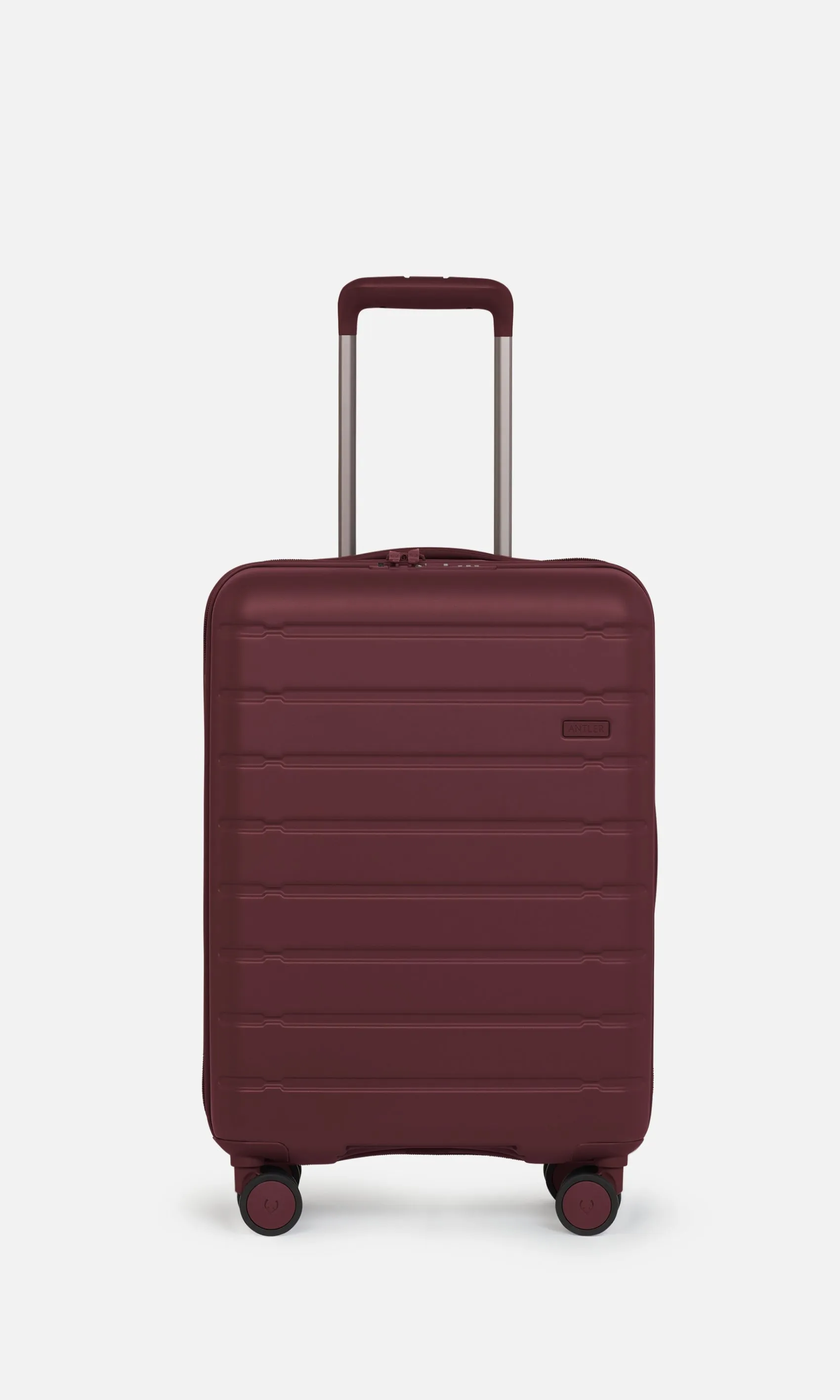 Expandable Carry-on Luggage in Berry Red - Stamford 2.0
