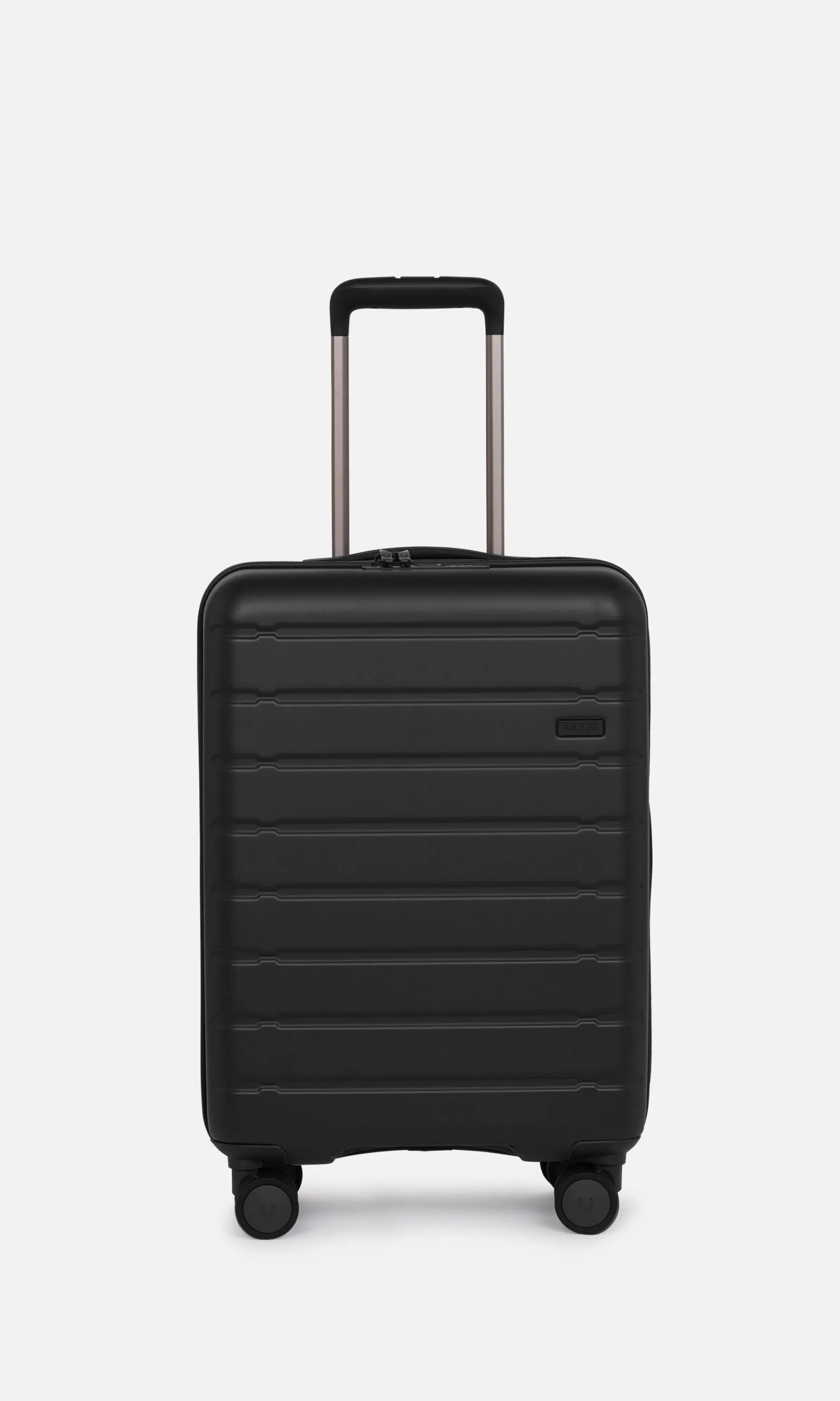 Expandable Carry-on Luggage Set in Midnight Black - Stamford 2.0