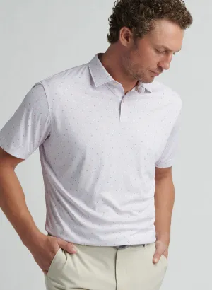 FEATHERWEIGHT HONEYCOMB POLO - WHITE