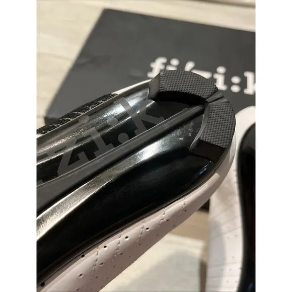 Fi'zi:k TEMPO R5 POWERSTRAP CYCLING SHOE WHITE/BLACK, Size 11.5 Fizik EUR 45