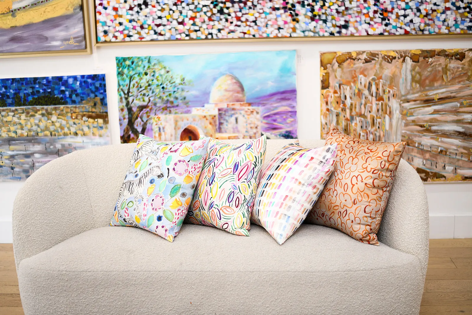 Flowers in Winter | Pillow