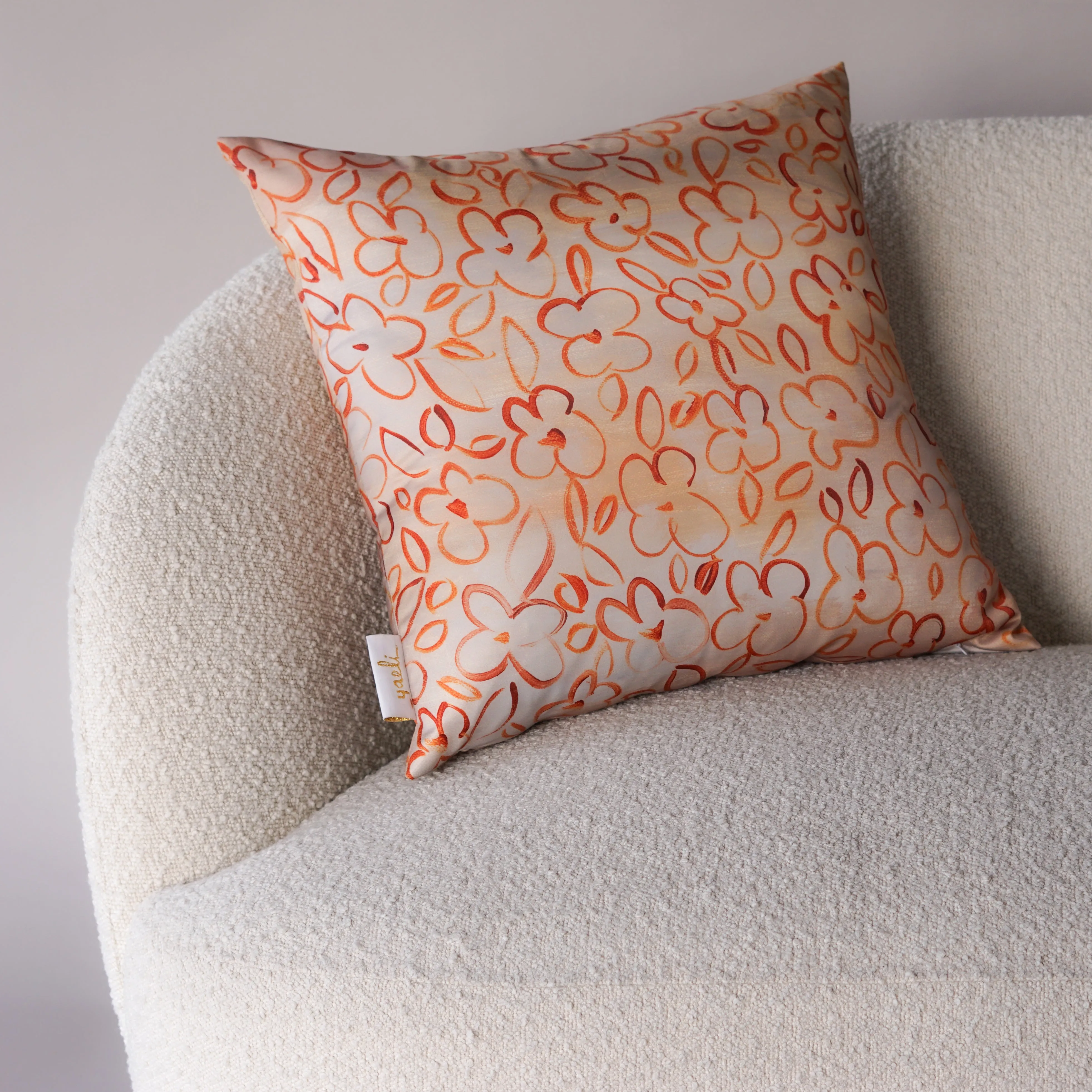 Flowers in Winter | Pillow