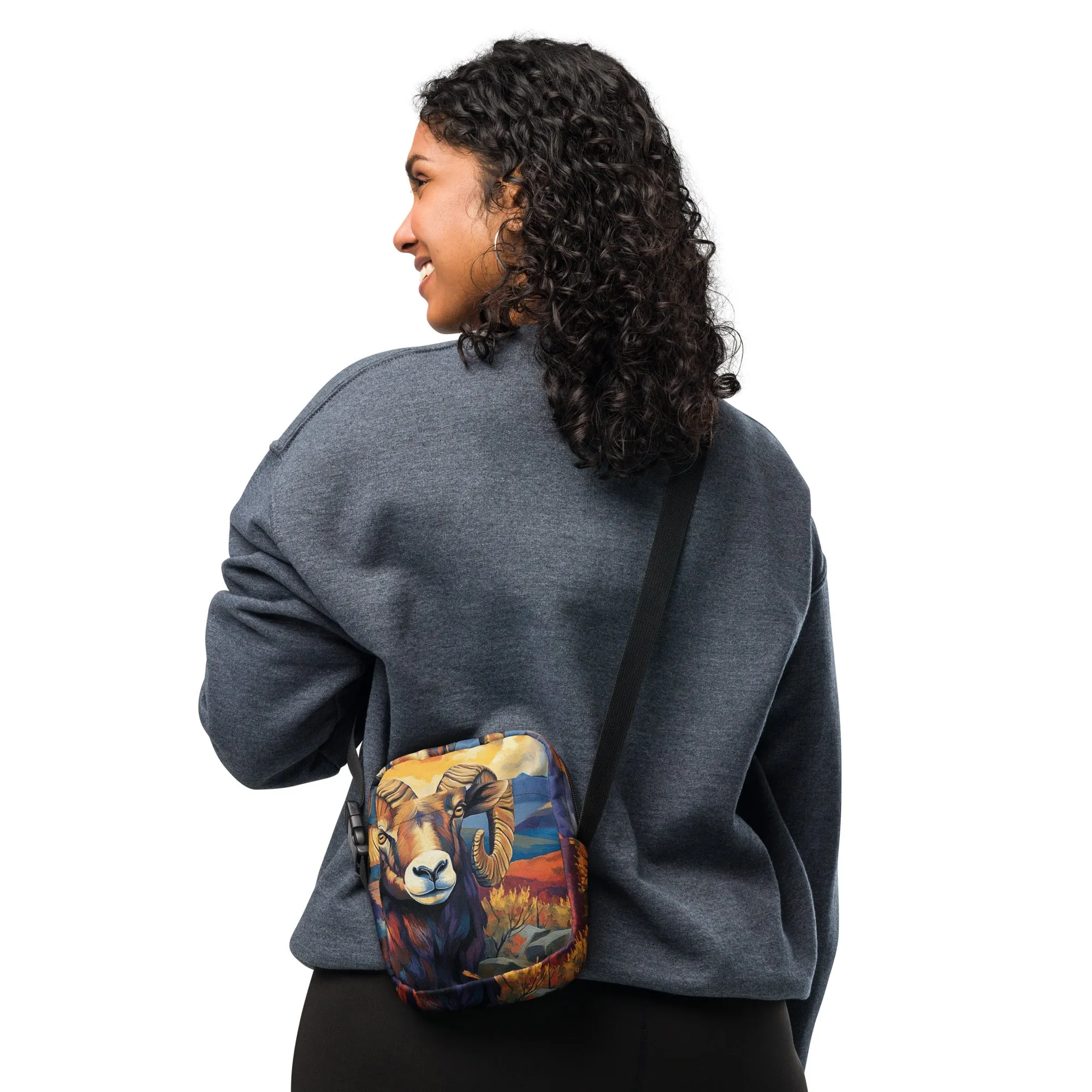Flowers Utility crossbody bag