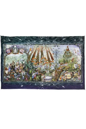 Forest Friends Art Print Tapestry 85x53