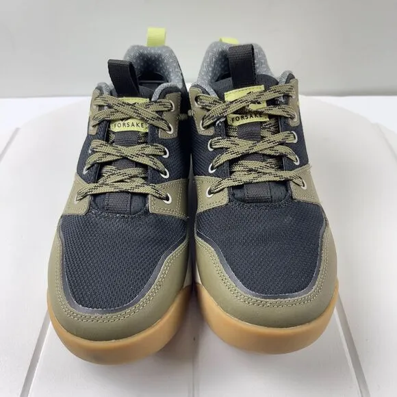 Forsake Banks Mens Size 9 Hiking Sneaker Water Resistant Black/Olive