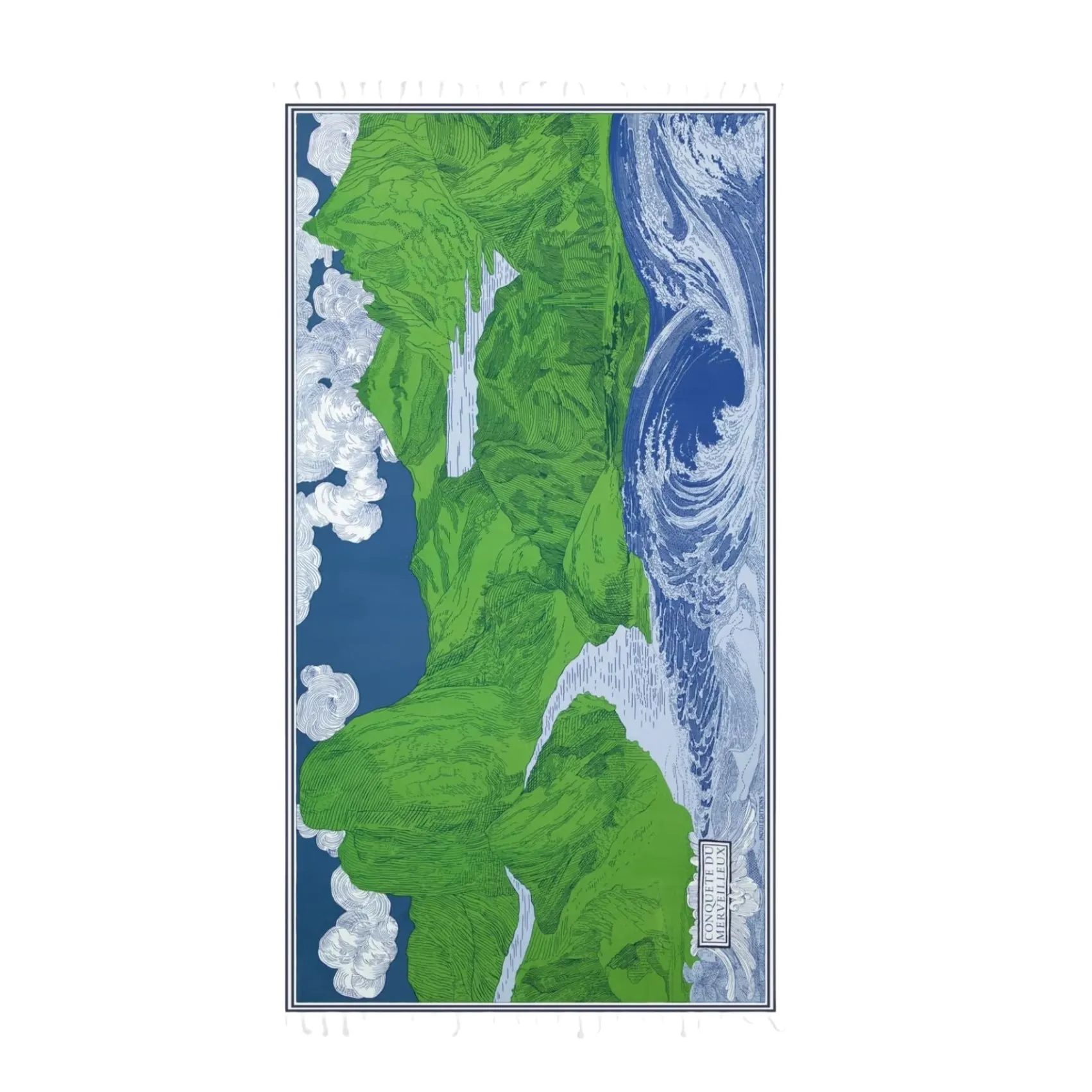 Fouta Towel, Balthazar Blue
