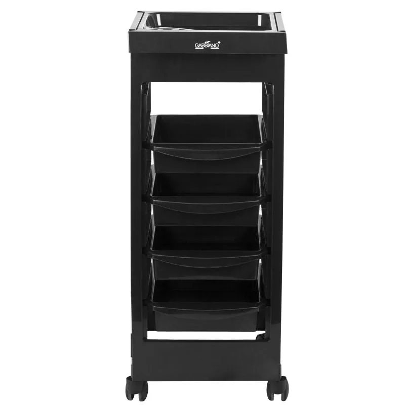 Gabbiano Hairdresser Trolley 048A Black