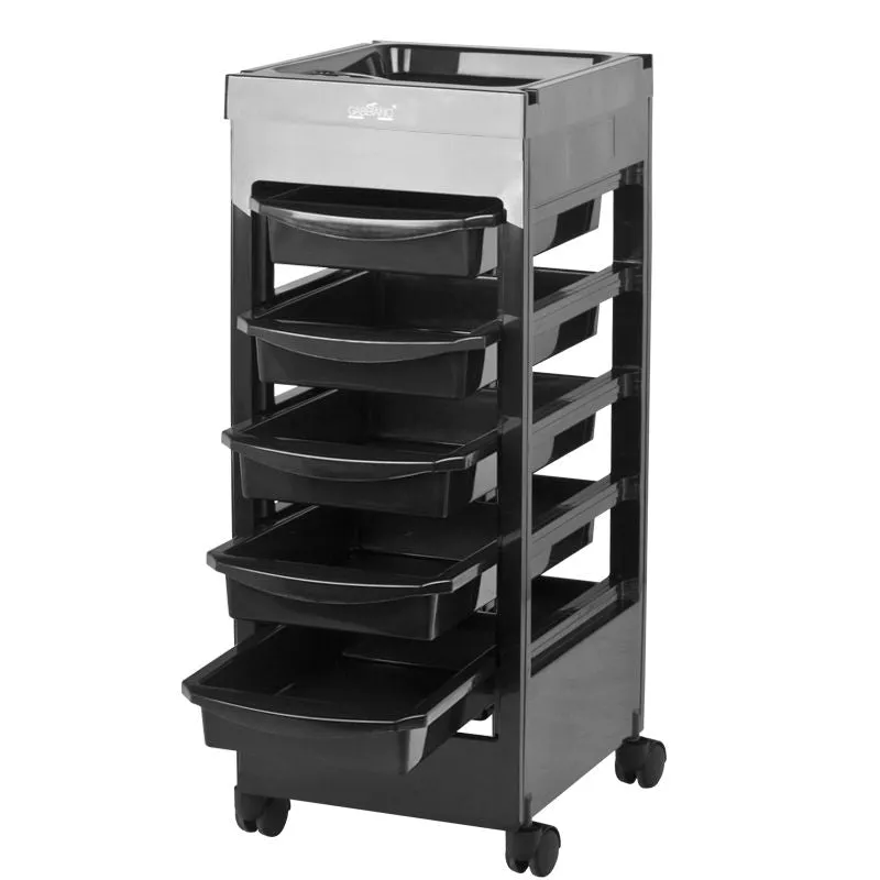 Gabbiano Hairdresser Trolley 048A Black