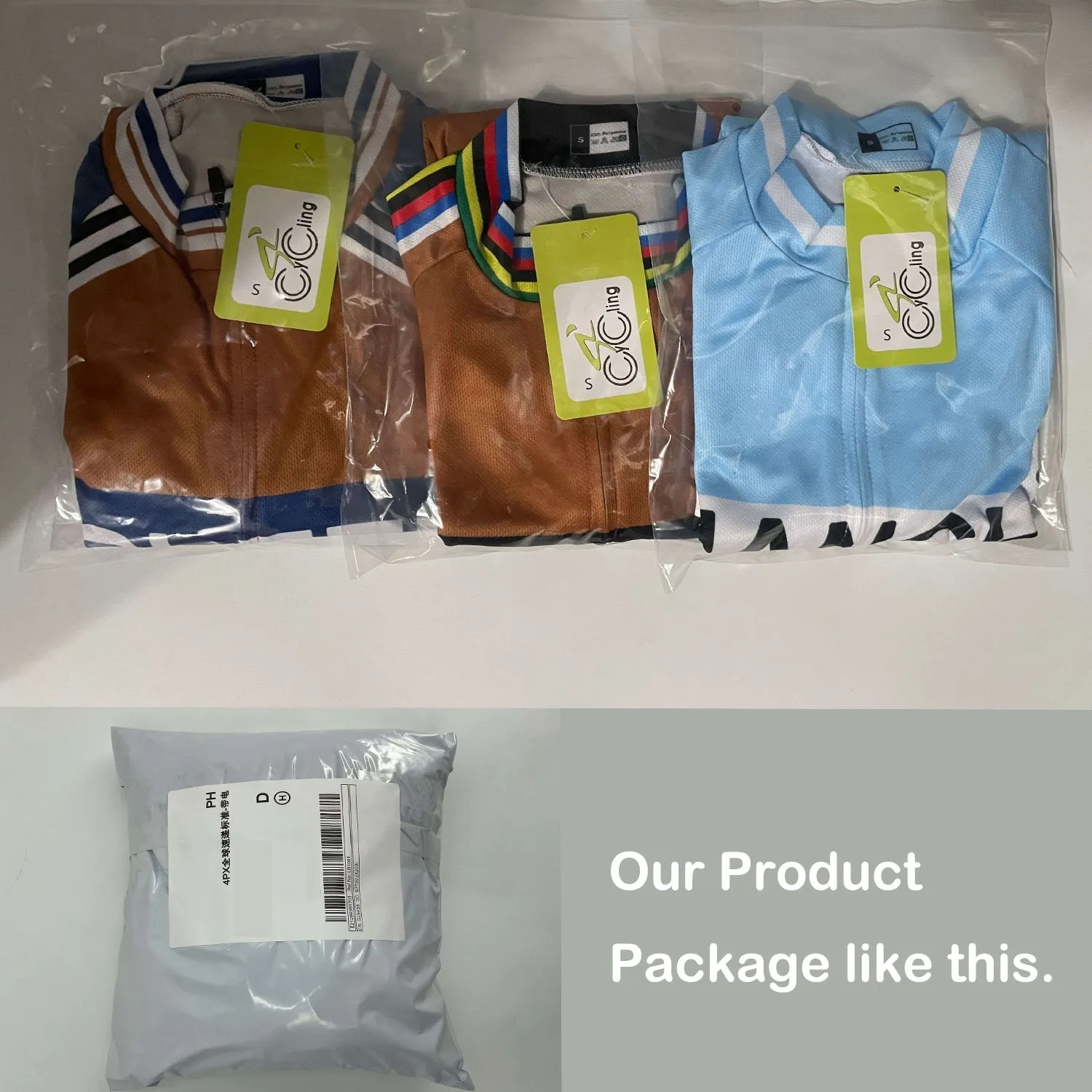 Gazelle Blue Vintage Long Sleeve Cycling Jersey Top