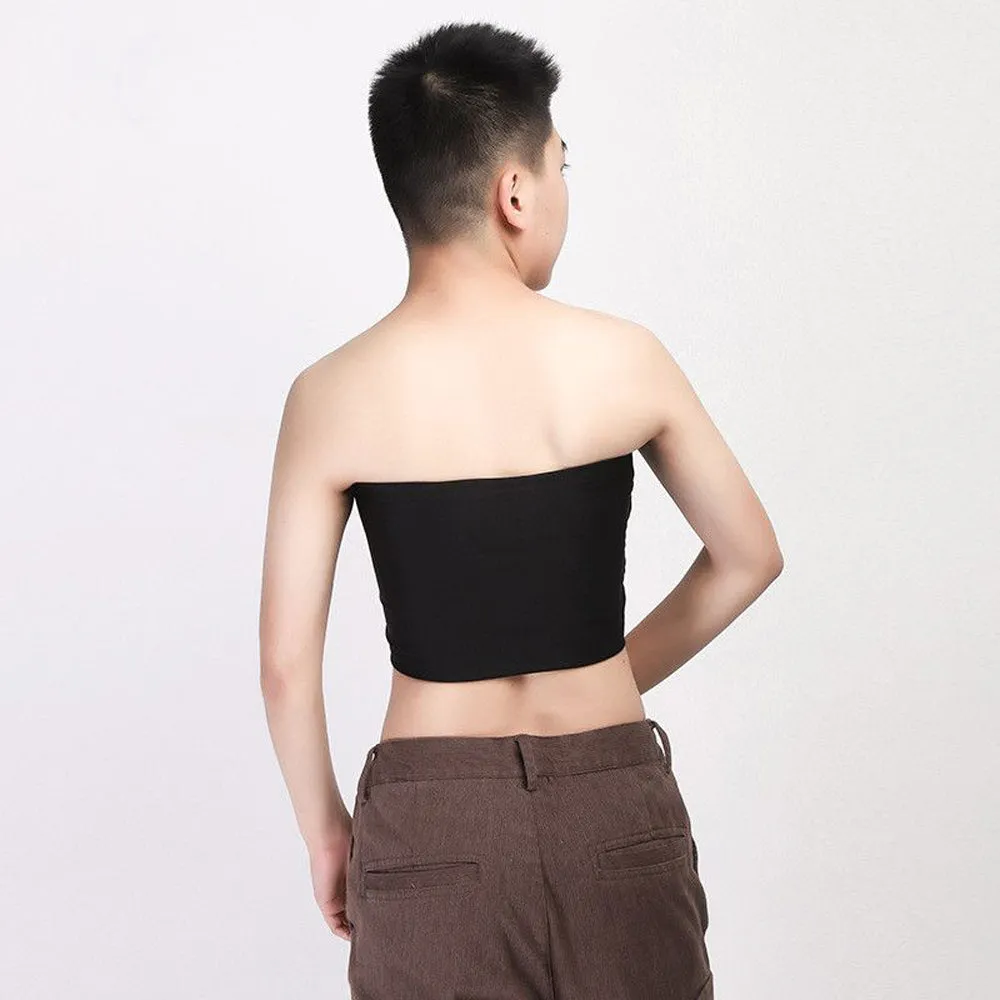 GF Strapless Chest Binder - Black Large